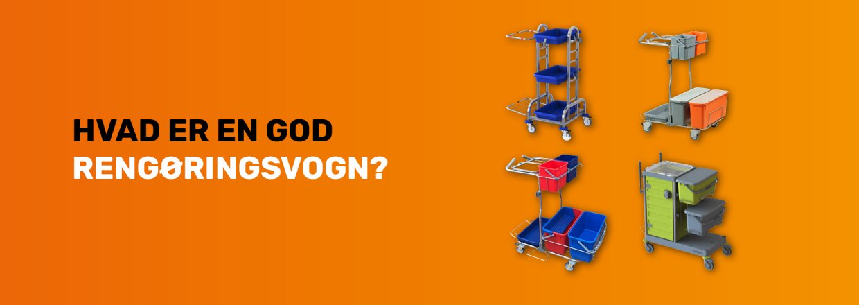 Hvad kendetegner en god rengøringsvogn?