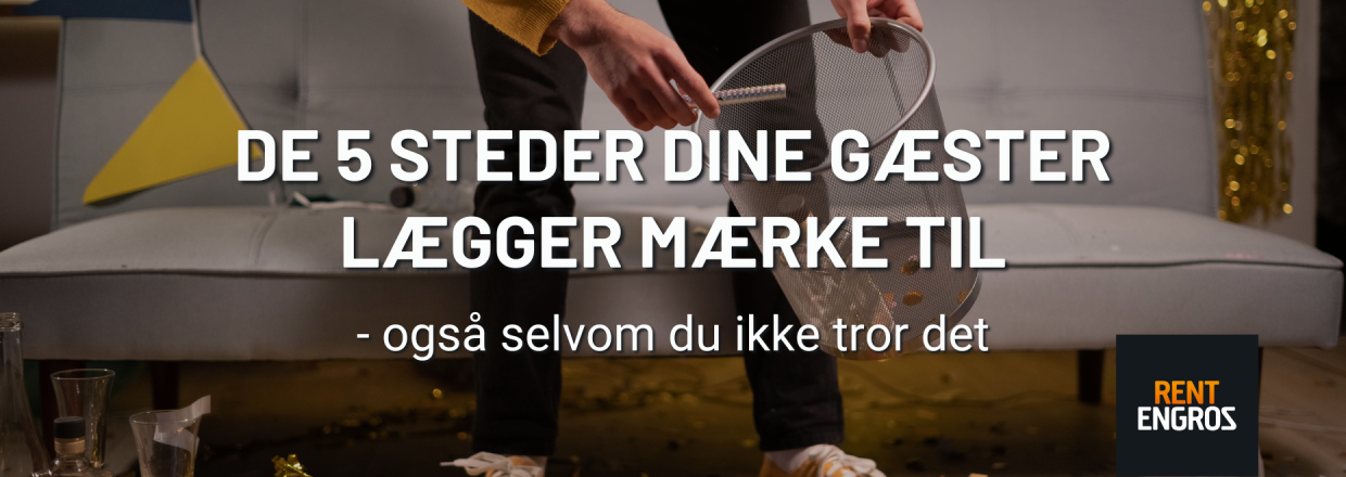 De 5 steder dine g�ster l�gger m�rke til � ogs� selvom du ikke tror det