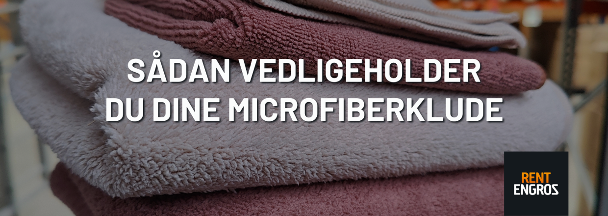 F 500 vaske ud af dine microfiberklude  sdan gr du
