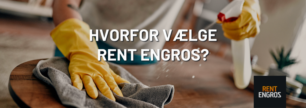 <b>Hvorfor du skal vlge os, som din leverandr af rengringsudstyr</b>