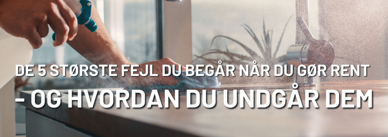 De 5 strste fejl du begr, nr du gr rent