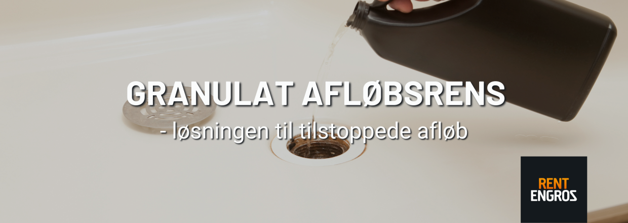 Kraftig afl�bsrens i granulatform: l�sningen til tilstoppede afl�b