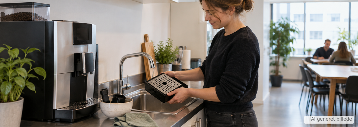 Reng�ring og afkalkning af kaffemaskine: s�dan g�r du