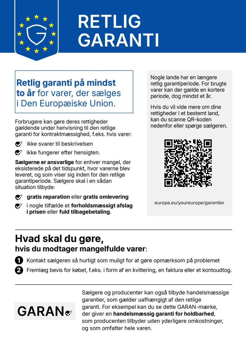 Retlig garanti fra EU kommisionen