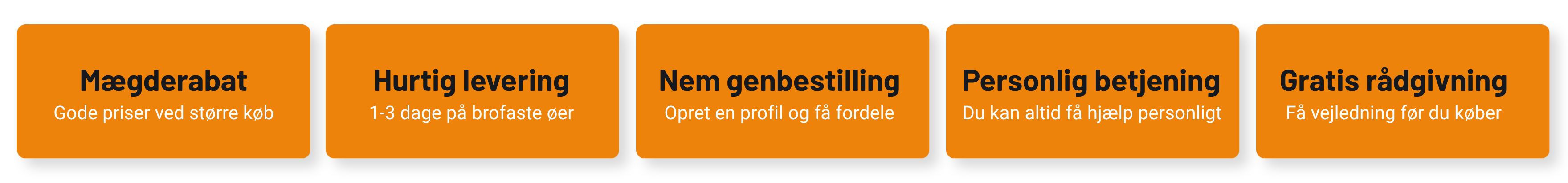 USP'er for Rent Engros