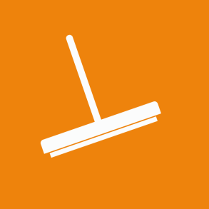 Her finder du et udvalg af forskellige svabere og gummiskrabere