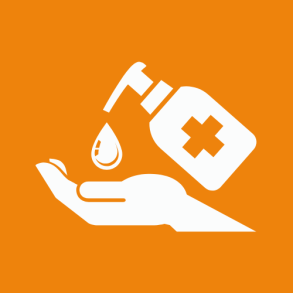 Her finder du et udvalg af desinfektionsmidler