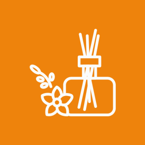 Her du finder du et udvalg af forskellige lugt neutraliserende produkter samt duftfriskere