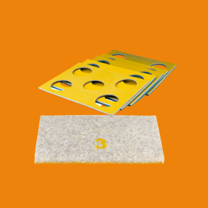 Her finder du udvalget af rektangulre diamant pads