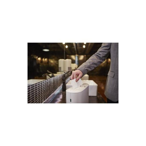 Dispenser H�ndkl�deark Tork Xpress Multifold Bord H2 Hvid