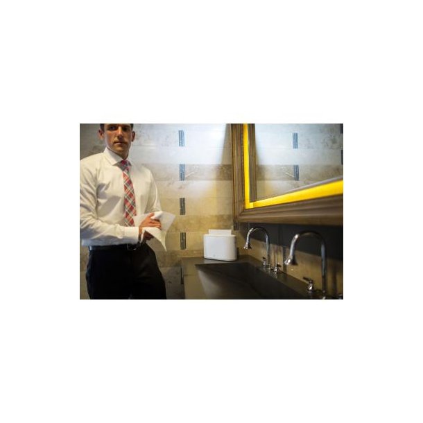 Dispenser H�ndkl�deark Tork Xpress Multifold Bord H2 Hvid