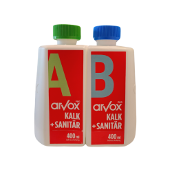 Arvox Pro Kalkfjerner, 2 x 0,4 ltr.  inkl. Twin Sprayer
