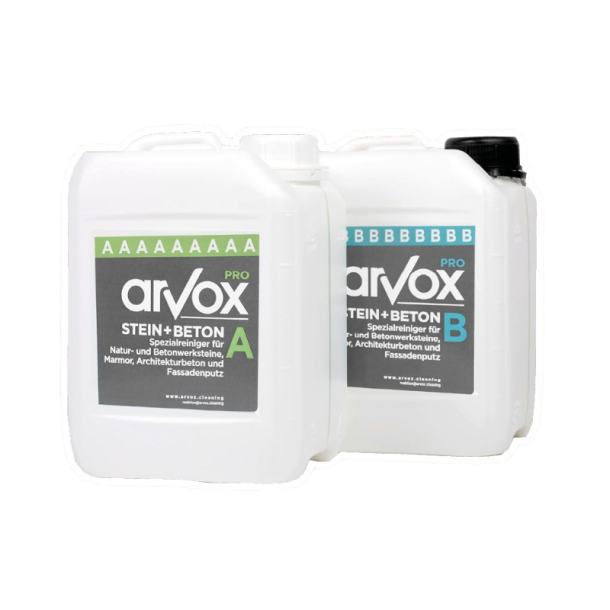 Arvox Pro Sten og Beton, 2 x 5 ltr. st