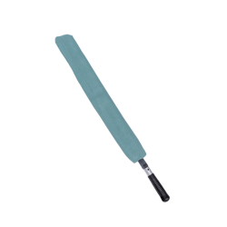 Flad bjelig afstver inkl. vaskbar interirmoppe