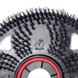 Black Grit Flex Scrub