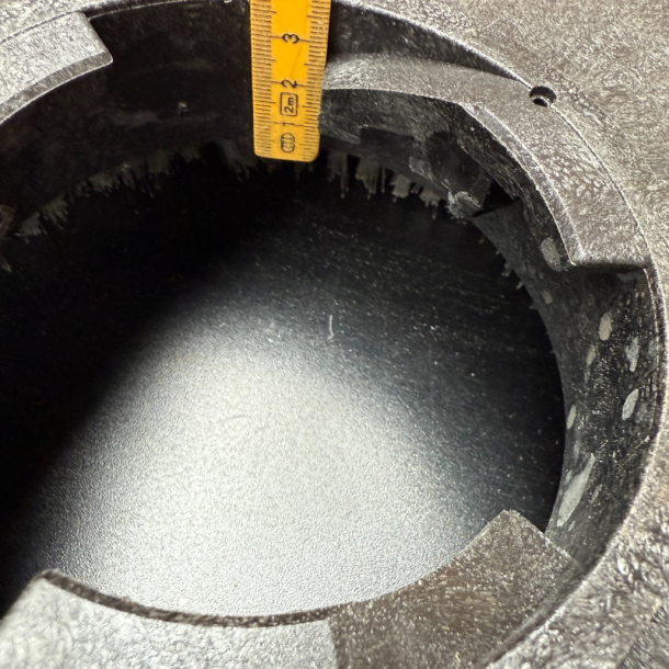 Brugt nylon b�rste - 37 cm/15"