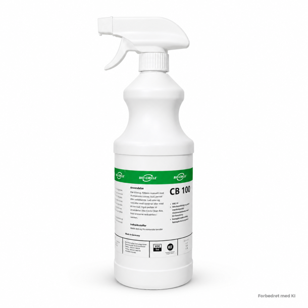 CB 100 affedtningsmiddel � biologisk nedbrydelig grundrens (1 liter)