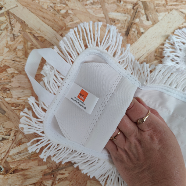 Garnmoppe m/lomme - 44x14cm - Recycled