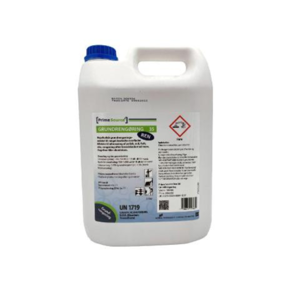 Grundrengring Prime Source Ren 35 Fjerner Polish/Sod o.a. uden Parfume 5 ltr