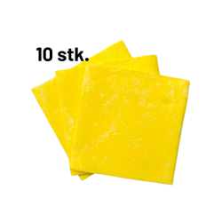 Gul karklud / altmulig klud, 100 g. 10 stk.