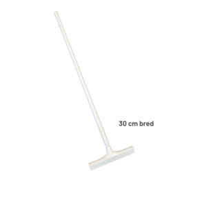 Gulvskraber med skaft, 30 cm.