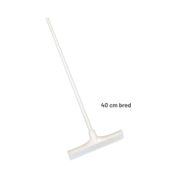 Gulvskraber med skaft, 40 cm.