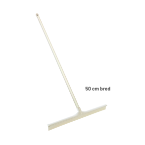 Gulvskraber med skaft, 50 cm.