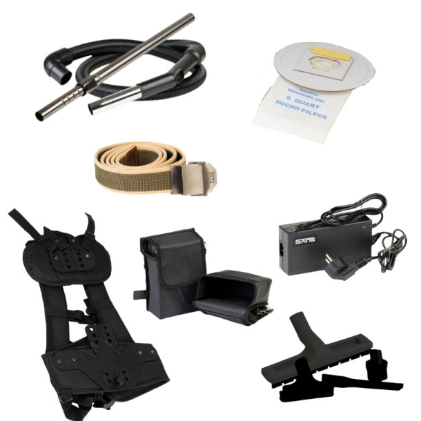 HEPA-PRO Rygst�vsuger med batteri