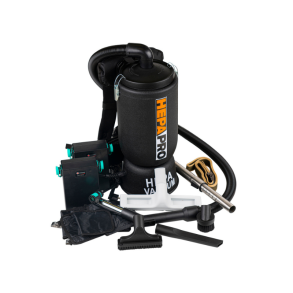 BRUGT: HEPA-PRO Rygstvsuger med 1 stk. batteri