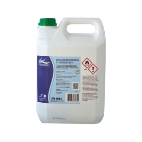 Hnddesinfektion Flydende Pristine 85% Ethanol med Glycerin 5 ltr