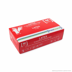 Handske Engangs Prime Source uden Pudder Latex AQL. 1,5 hvid