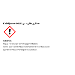 Kalkfjerner MILD 50 - 5 ltr.