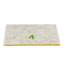 Supershine Soft, rektangulr diamant pads (grit 4)