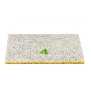 Supershine Soft, rektangulr diamant pads (grit 4)