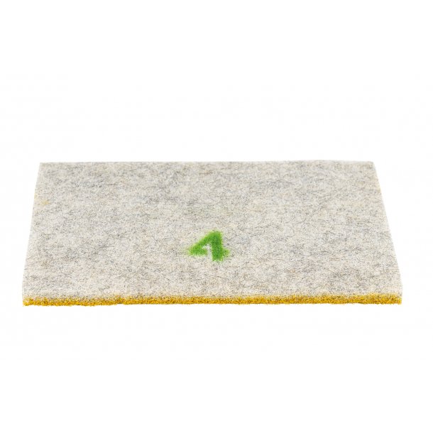 Supershine Soft, rektangulr diamant pads (grit 4)