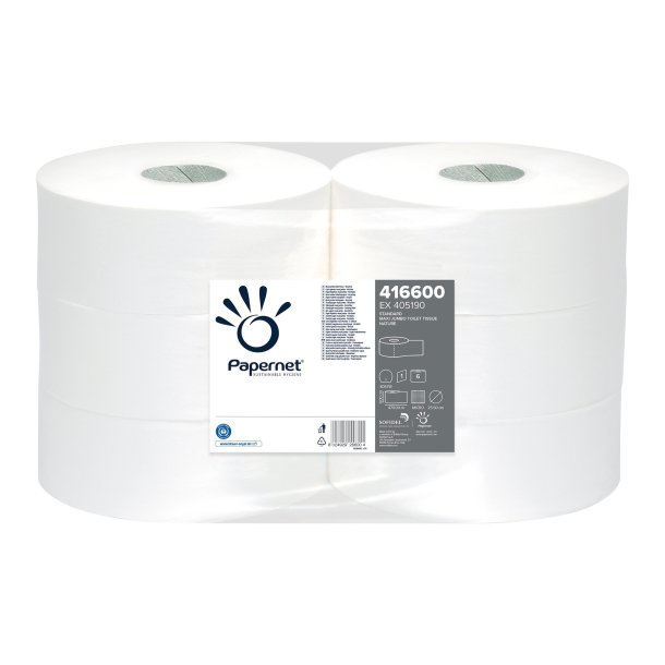 Papernet Maxi Jumbo Toiletpapir 25,5 cm.