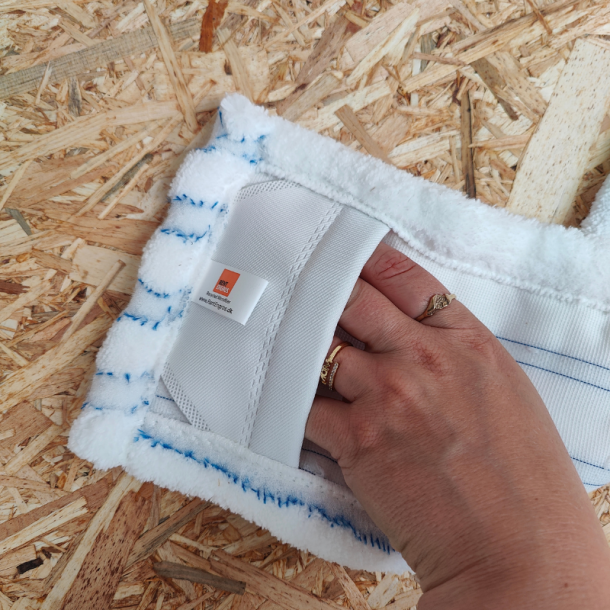 Microfiber moppe med lomme 40 cm