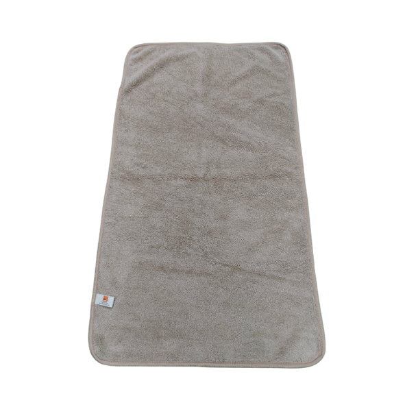 Recycled microfiber viskestykke, beige - 550 GSM - 50x80cm