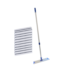 Moppest med 10 fejemopper og 40 cm. fremfrer