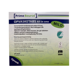 Opvasketabs, Mild, All-In-One, Svanemrket, 80 stk. 