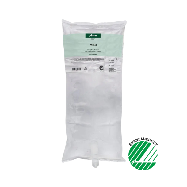 Plum Mild cremes�be u. farve og parfume, svanem�rket 1 liter