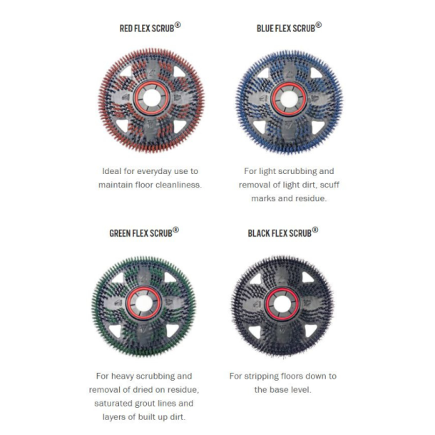 Black Grit Flex Scrub