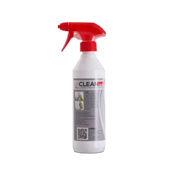 Sanitetsrengring: URIDAN uriCLEAN / 500 ml. / Rd