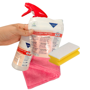 Sanitetsrengringspakken  Til badevrelset