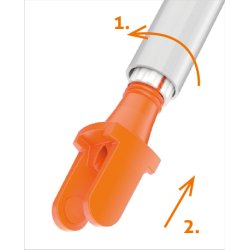 Skrue Adapter til fugebrste