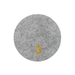 Supershine Soft, diamant pads 17"  (grit 3)