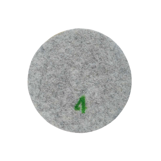 Supershine Soft, diamant pads 17"  (grit 4)