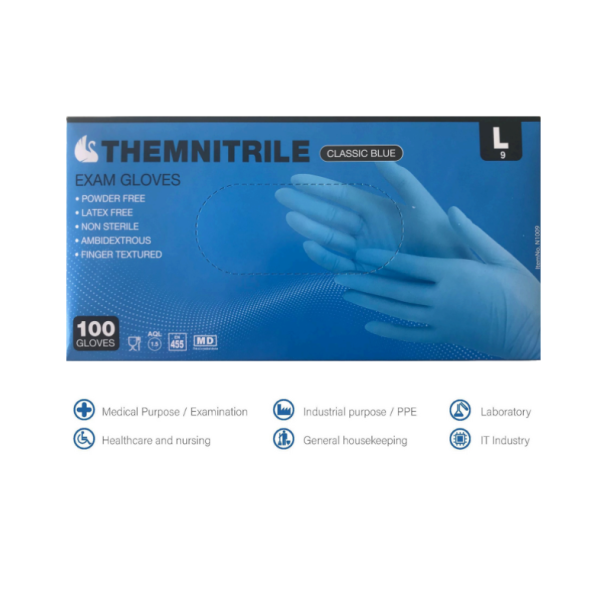 ThemNitrile Classic Blue, 3,0 g. -                                                          100 stk.