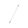 Kosteskaft i tr� med gevind 155 cm