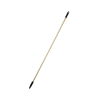 Kosteskaft i tr� med gevind 175 cm